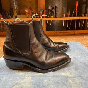 RM Williams Black Yearling Boots sz 7 1/2 AU